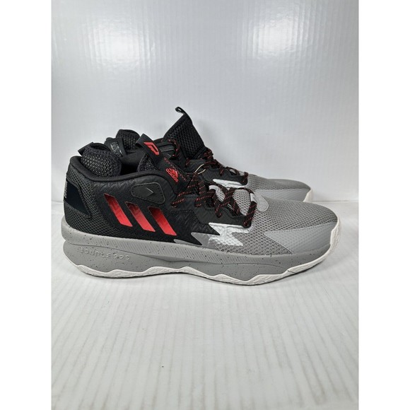 Adidas DAME 8 Damian Lillard Bridge City Black Gray Red Mens Size 13 HR1558 NEW Cut in half: Adidas Dame 8 Review | RunRepeat main image 3